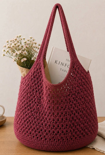 Crochet pattern for a beach bag (PDF) | Digital pattern